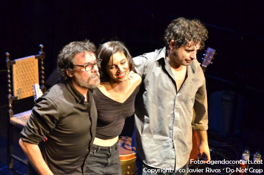 Maria Arnal i Marcel Bagés, actuant al Festival Altaveu 2017 de Sant Boi de Llobregat.