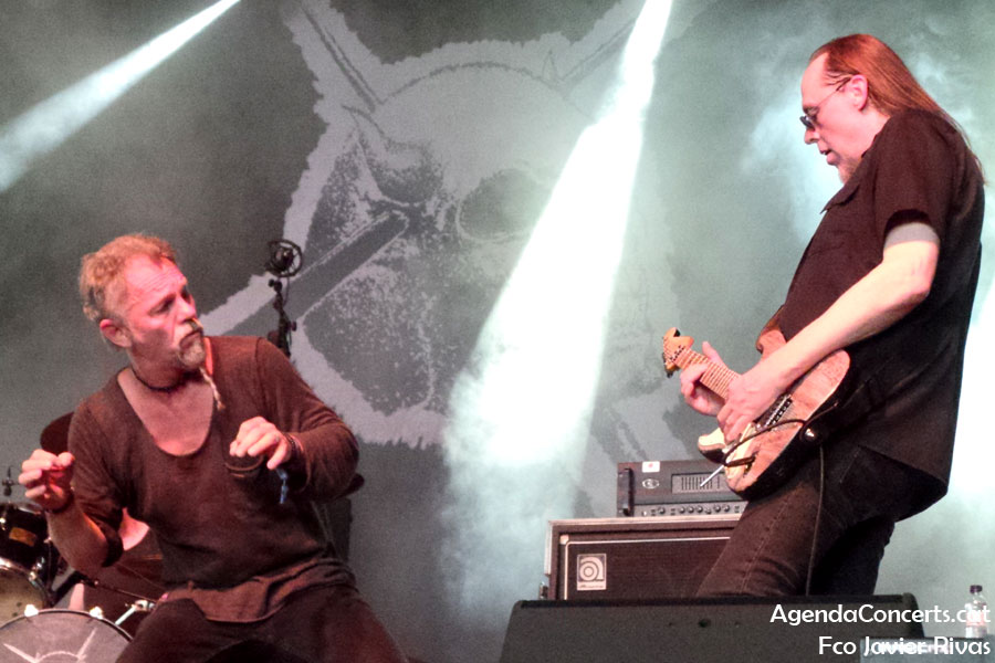 Candlemass, actuando en el Rock Fest Barcelona 2019.