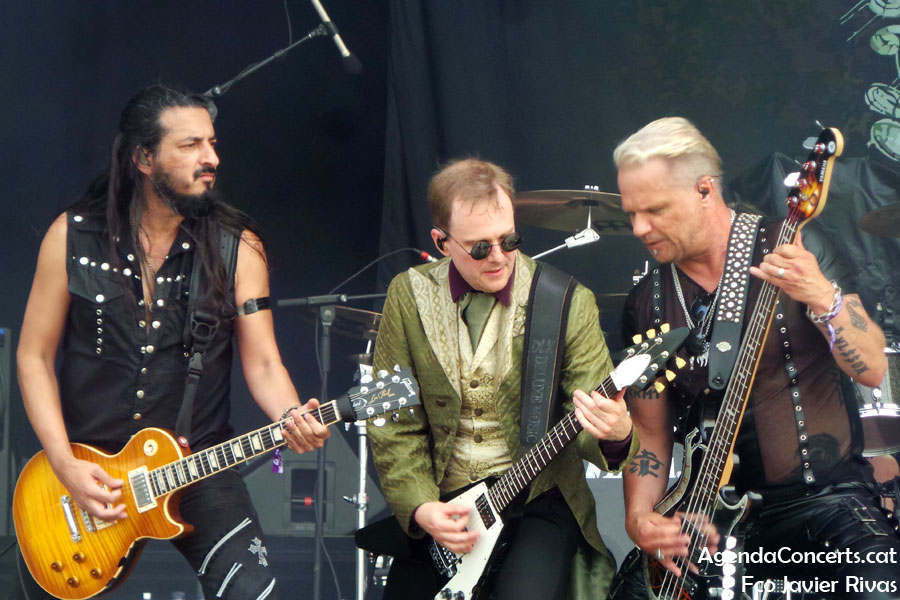 Therion, performing at Rock Fest Barcelona 2019.