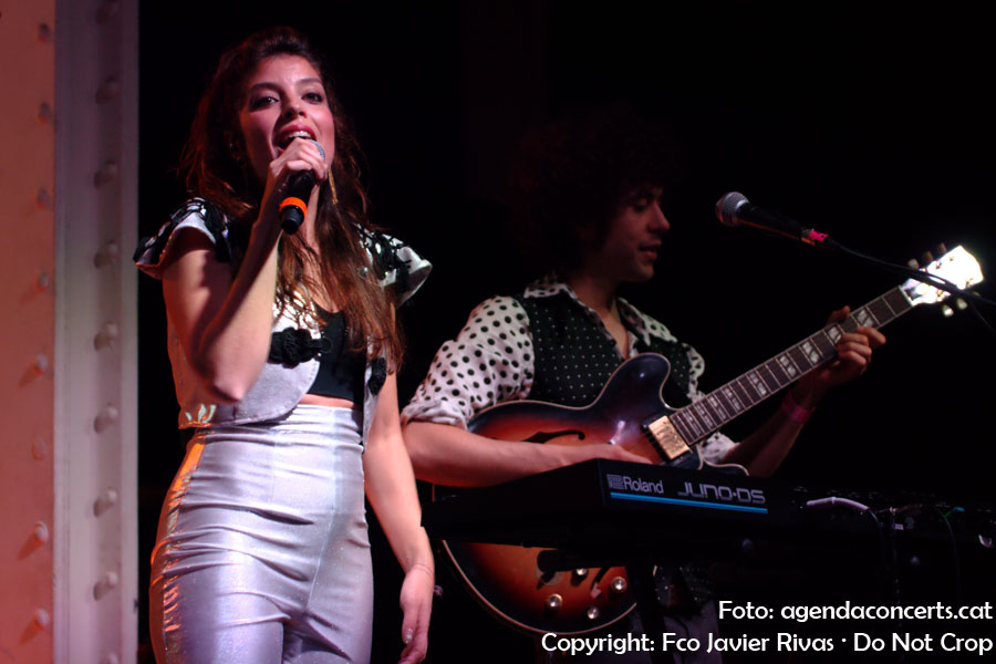 Soleá Morente & Napoleón Solo, performing at 2019 Barcelona's Cara·B Festival.
