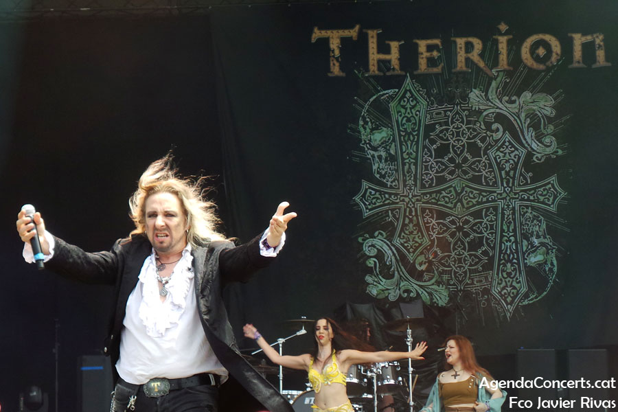 Therion, performing at Rock Fest Barcelona 2019.