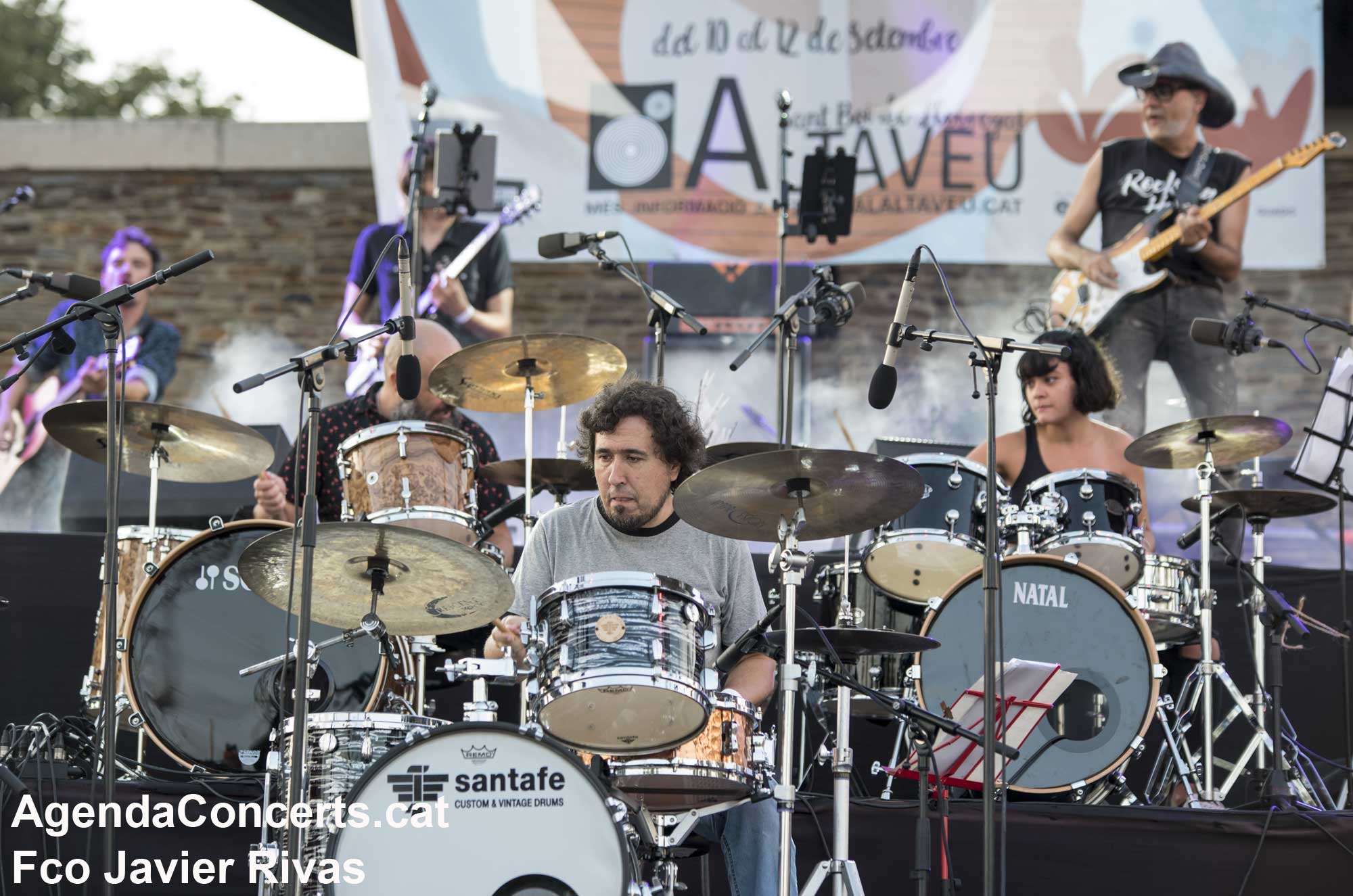Drummers of Altaveu, espectacle propi del Festival Altaveu 2021.
