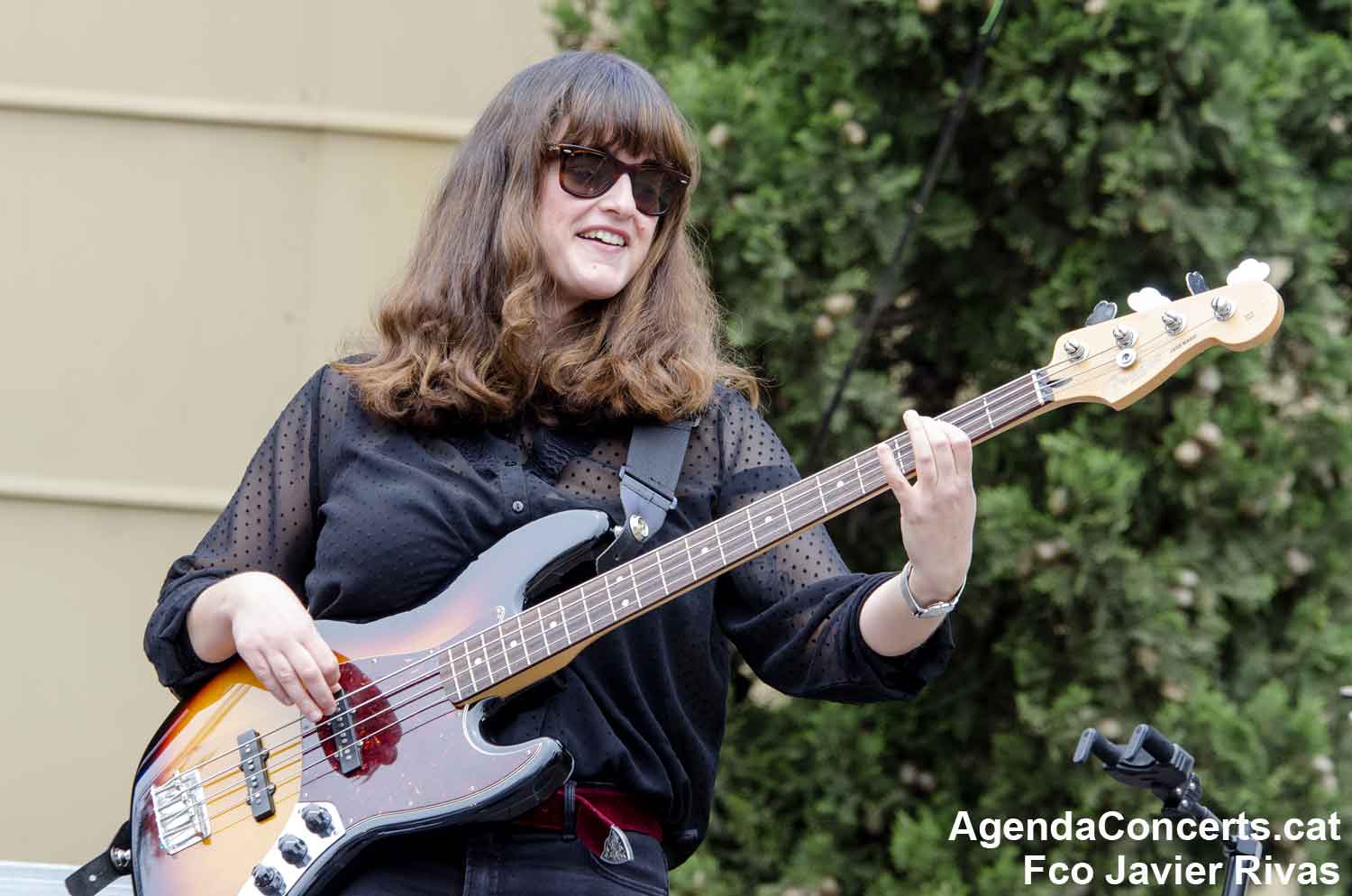 Auroora, performing at 2021 Sant Boi Street Party.