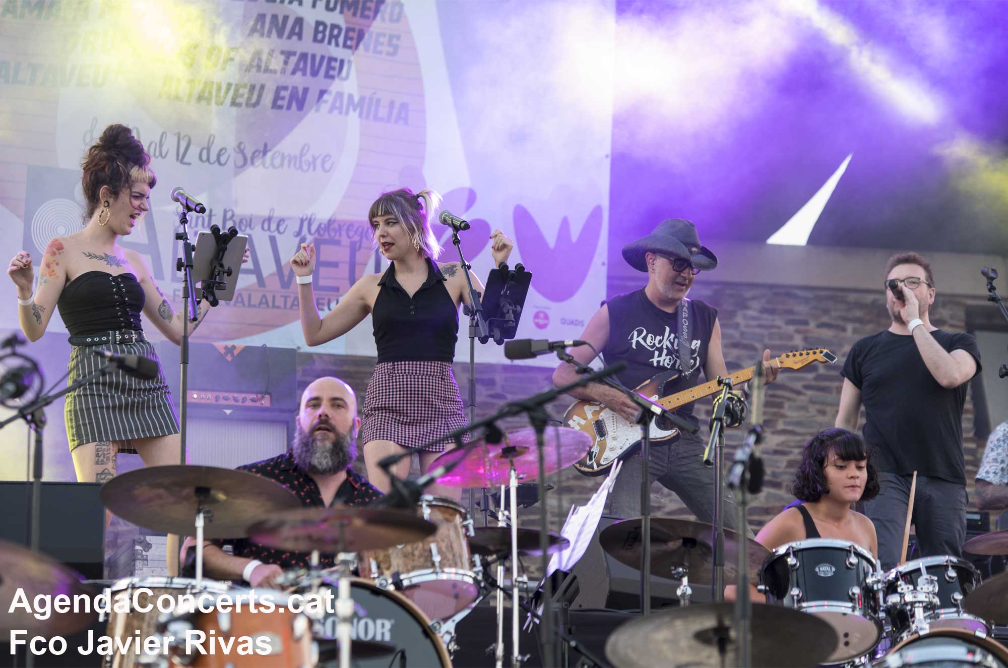 Drummers of Altaveu, espectacle propi del Festival Altaveu 2021.