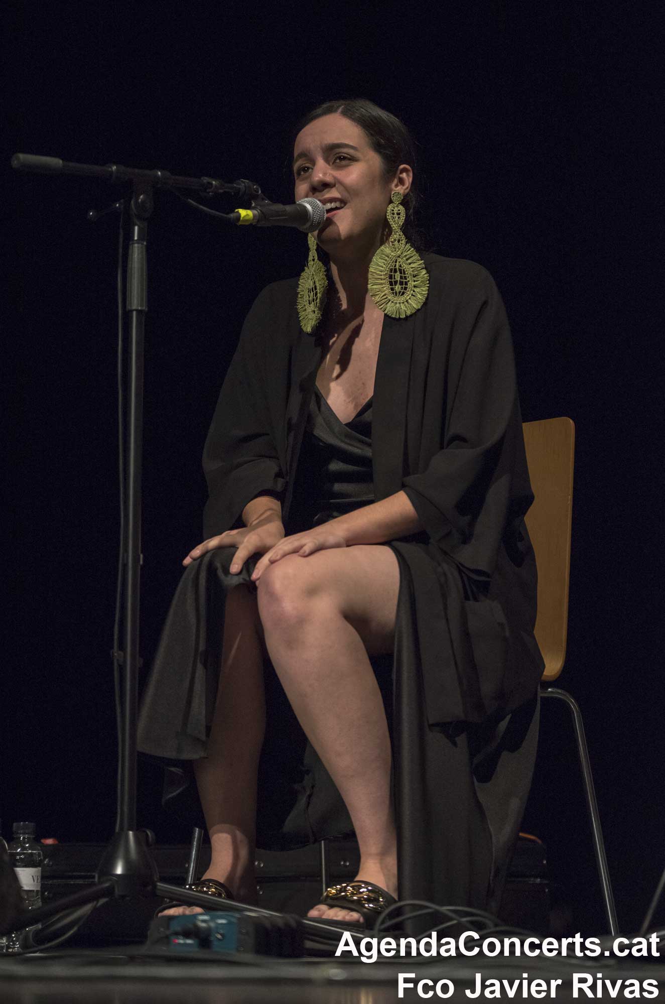 Valeria Castro, actuant al Festival Altaveu 2021 de Sant Boi de Llobregat.
