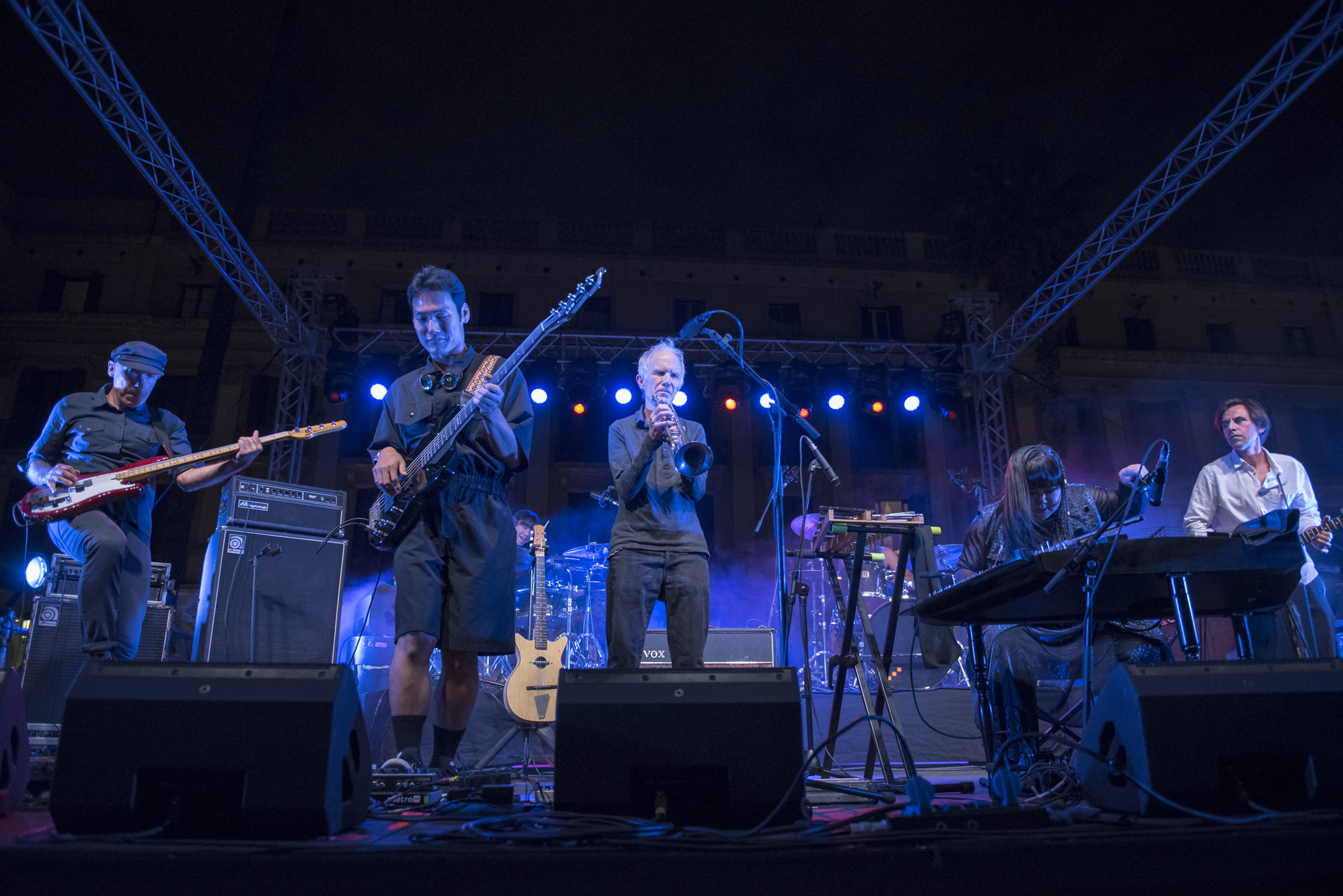 Blood Quartet and Gozupa Dongyang performing at BAM Festival 2024 in Barcelona